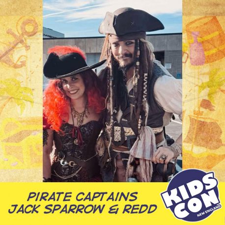 Pirate Captains Jack Sparrow & Redd